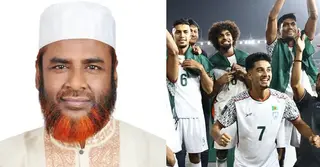 ভারতকে হারানোয় ফুটবল দলকে গোলাম পরওয়ারের অভিনন্দন